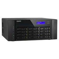 NAS-Netzwerk-Speicher Qnap TS-H1277AFX-R7-32G Schwarz