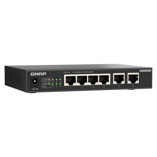 Switch Qnap QSW-2104-2T-R2