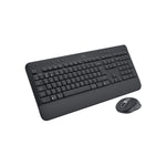 Tastatur mit Drahtloser Maus Logitech MK650 Graphit Englisch QWERTY