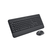 Tastatur mit Drahtloser Maus Logitech MK650 Graphit Englisch QWERTY