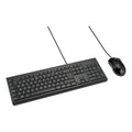 Tastatur mit Maus Kensington KM100 Schwarz Spanisch QWERTY