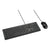 Tastatur mit Maus Kensington KM100 Schwarz Spanisch QWERTY