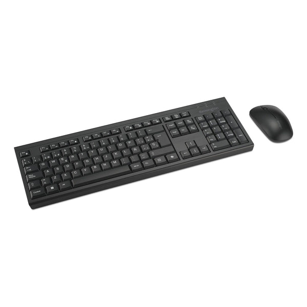 Tastatur mit Maus Kensington K75560ES Schwarz Spanisch QWERTY