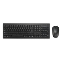 Tastatur mit Maus Kensington K75560ES Schwarz Spanisch QWERTY
