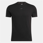 Herren Kurzarm-T-Shirt Reebok Reebok Athlete Tee Schwarz