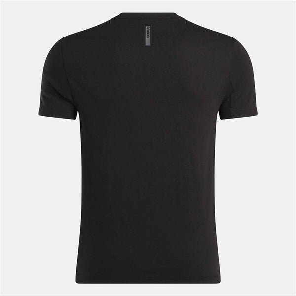 Herren Kurzarm-T-Shirt Reebok Reebok Athlete Tee Schwarz