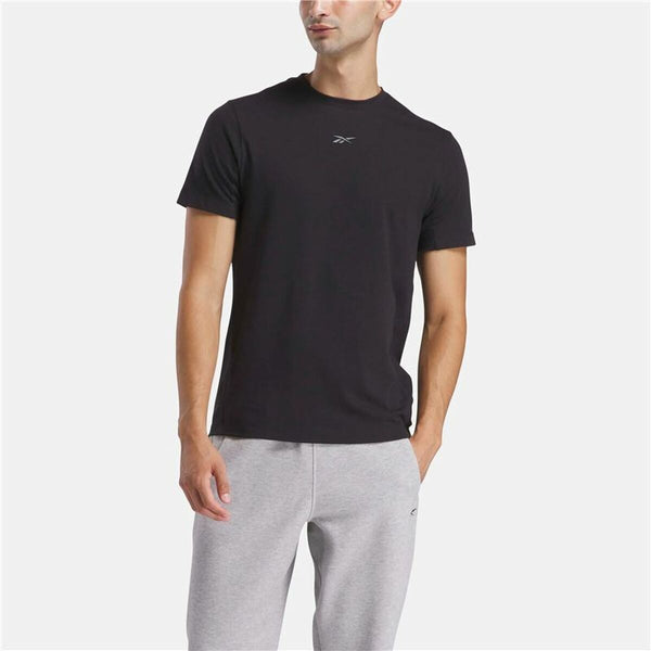 Herren Kurzarm-T-Shirt Reebok Reebok Athlete Tee Schwarz