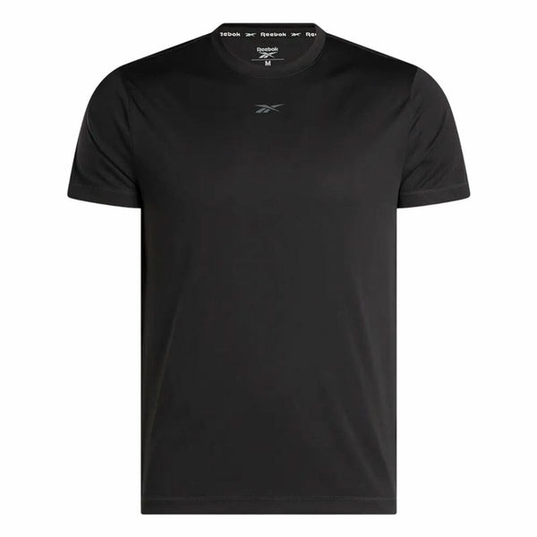 Herren Kurzarm-T-Shirt Reebok Id Train Ss Tech Tee Schwarz