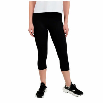 Sporthose Damen Reebok Id Train Capri Schwarz