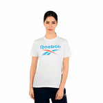 Damen Kurzarm-T-Shirt Reebok Reebok Identity Weiß