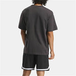 Herren Kurzarm-T-Shirt Reebok Gs Basketball On Fir Schwarz