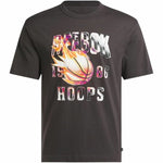 Herren Kurzarm-T-Shirt Reebok Gs Basketball On Fir Schwarz