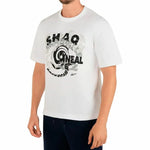 Herren Kurzarm-T-Shirt Reebok Gs Hs Shaq Spiral Te Weiß