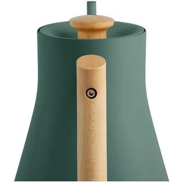 Wasserkocher Fellow grün Holz Edelstahl 900 ml