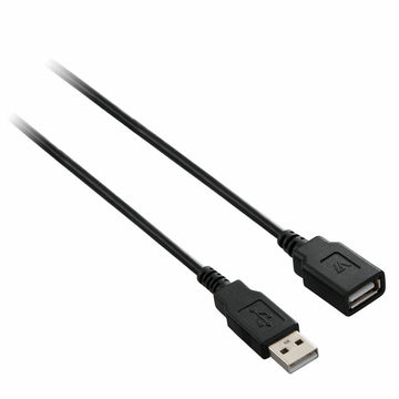 USB-Kabel V7 FBA_V7E2USB2EXT-03M Schwarz 3 m