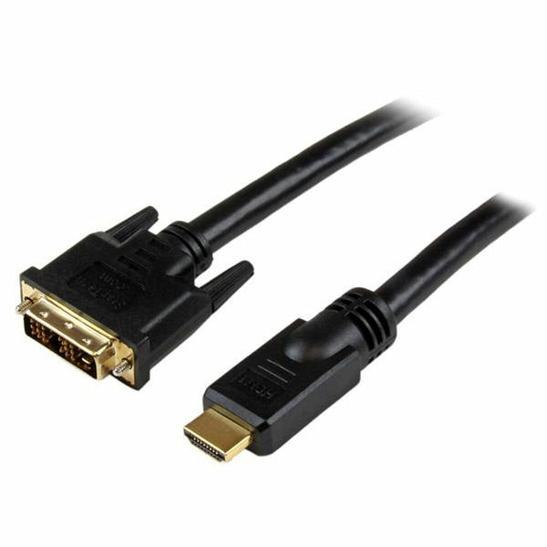 HDMI-zu-DVI-Adapter Startech HDDVIMM10M           Schwarz 10 m