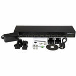 Hub USB Startech ICUSB23208FD Schwarz