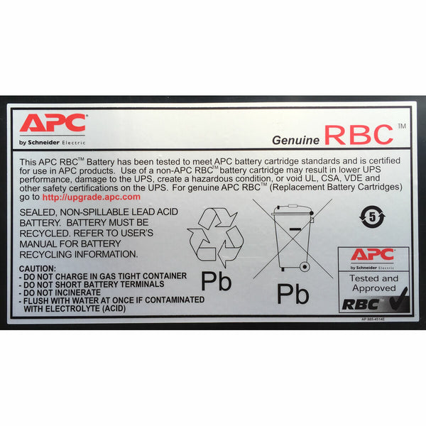 Batterie für Unterbrechungsfreies Stromversorgungssystem USV APC RBC59