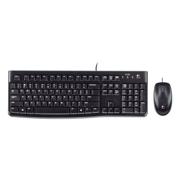 Tastatur mit Maus Logitech 920-002543 Schwarz Italienisch QWERTY