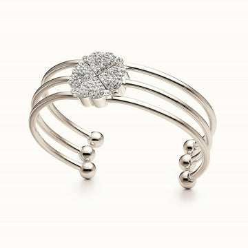 Armreif Folli Follie 3B0F041C Silberfarben (17 cm)