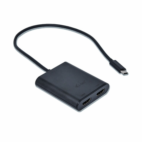 DisplayPort-zu-HDMI-Adapter i-Tec C31DUAL4KHDMI 4K Ultra HD Schwarz