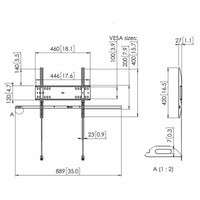 TV Halterung Vogel's 7045000 55" 50 kg