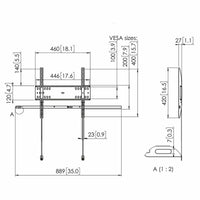 TV Halterung Vogel's 7045000 50 kg 55" 42"
