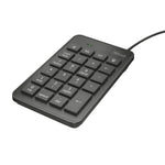 Numerische Tastatur Trust 22221 Schwarz