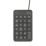 Numerische Tastatur Trust 22221 Schwarz