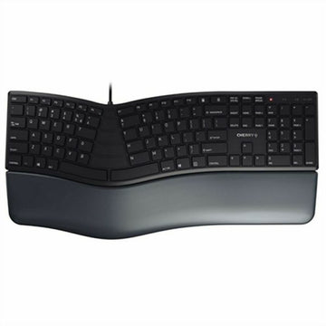 Tastatur Cherry KC 4500 ERGO Schwarz Qwerty Spanisch QWERTY