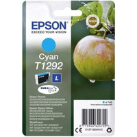 Original Tintenpatrone Epson Cartucho T1292 cian Türkis