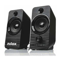 Laptop-Lautsprecher Nilox NXAPC02 Schwarz 6 W USB