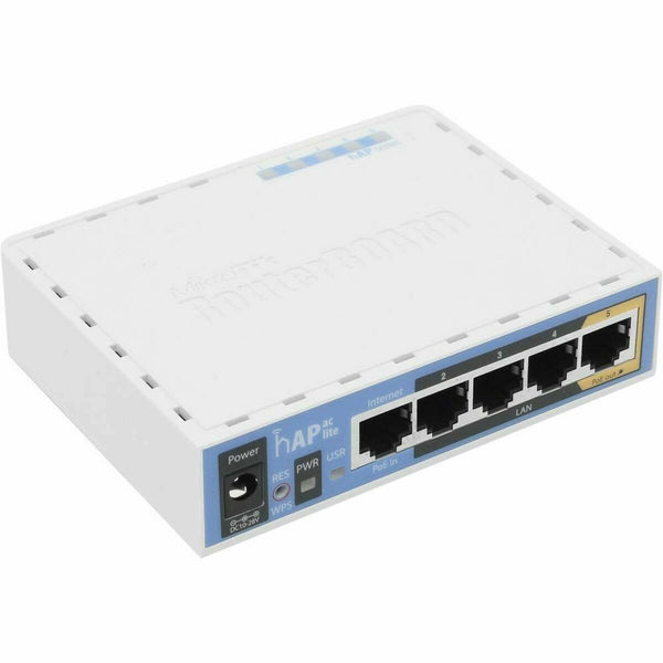 Router Mikrotik HAP ac lite Dual Chain 2.4 GHz 5 GHz Weiß 500 Mbit/s