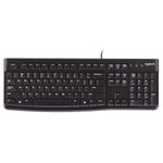 Tastatur Logitech K120 Schwarz Qwerty Spanisch Qwerty US