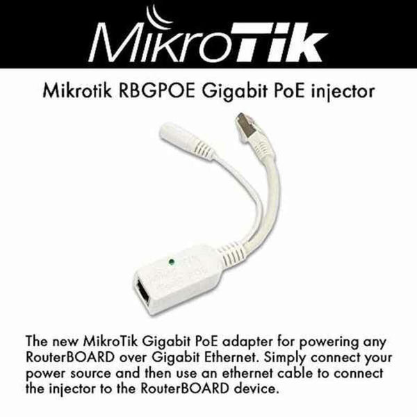 PoE-Injektor Mikrotik RBGPOE Gigabit Ethernet