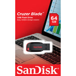 Pendrive SanDisk SDCZ50-064G-B35 64 GB Schwarz