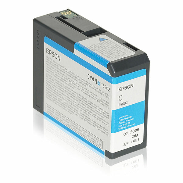 Original Tintenpatrone Epson C13T580200 Blau Türkis
