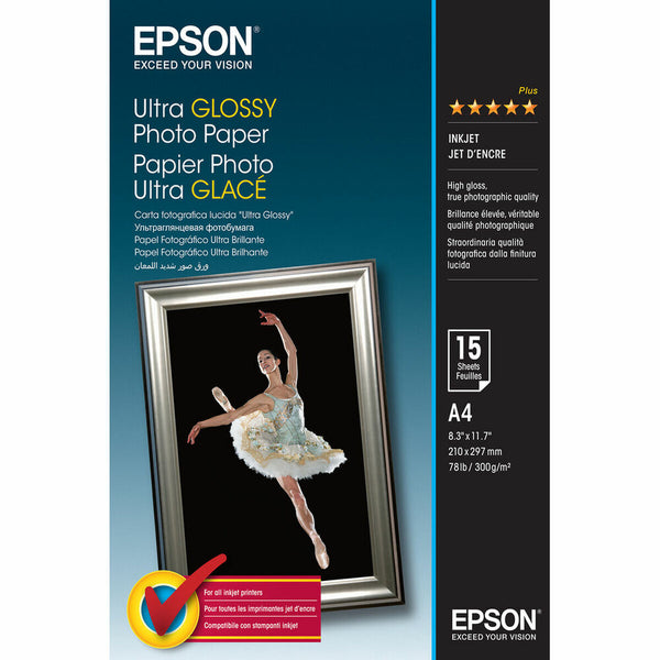 Satiniertes Photopapier Epson 2359997 A4 (1 Stück)