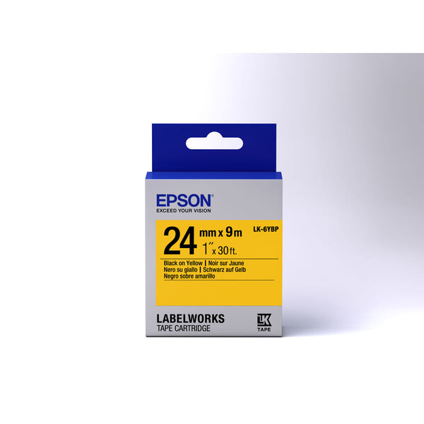 Drucker-Etiketten Epson C53S656005 Schwarz Schwarz/Gelb