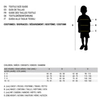 Verkleidung für Kinder Braun (2 Stücke)