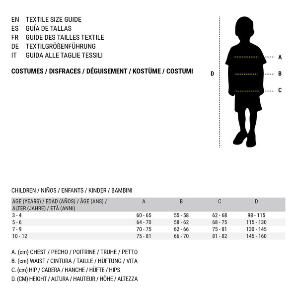 Verkleidung für Kinder Braun (2 Stücke)