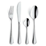 Löffel-Set Amefa Baguette Metall Edelstahl 20,5 cm 12 Stück