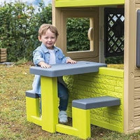 Picknick-Tisch Smoby 81 x 54 x 49 cm Kinderspielhaus grün