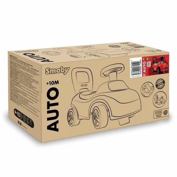 Rutschauto Smoby Schwarz Rot 2-in-1