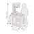 Spielküche Smoby Bon Appetit 52 x 32,5 x 95,7 cm Beige Blau