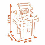 Werkzeugkasten für Kinder Smoby 103 x 79 x 34 cm