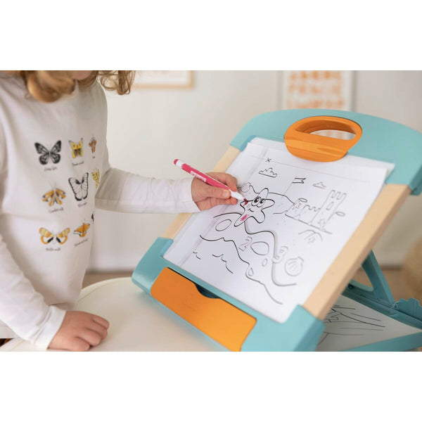 Zaubertafel Smoby Magnetic modulo slate Weiß Holz