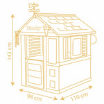 Kinderspielhaus Smoby 4 Seasons 102,7 x 121,8 x 143,4 cm