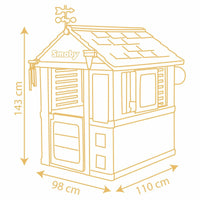 Kinderspielhaus Smoby 4 Seasons 102,7 x 121,8 x 143,4 cm