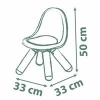 Stuhl Smoby Life Kid Blau Kunststoff
